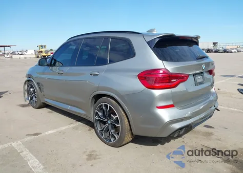 2020 BMW X3 M Competition из США, поврежденный, VIN 5YMTS0C05LLA57794
